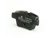 комплект спирачно феродо, дискови спирачки