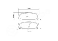 BREMBO High performance remblokkenset 3