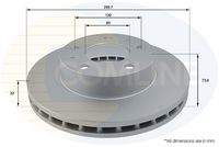 Disc frana COMLINE, Cod: ADC1572V
