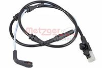 Warnkontakt, Bremsbelagverschleiß