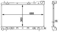 Thumbnail - Radiateur - CR2165000S - MAHLE