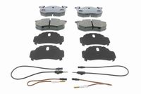 комплект спирачно феродо, дискови спирачки