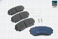 комплект спирачно феродо, дискови спирачки