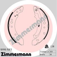 Bremsbackensatz