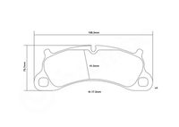 BREMBO High performance remblokkenset 3