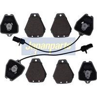 комплект спирачно феродо, дискови спирачки