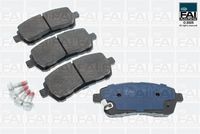 комплект спирачно феродо, дискови спирачки