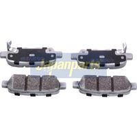 комплект спирачно феродо, дискови спирачки