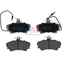 комплект спирачно феродо, дискови спирачки