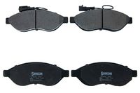 Комплект спирачно феродо, дискови спирачки 1477 000B-SX STELLOX