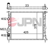 Radiators, Motora dzesēšanas sistēma 60C9043-JPN JPN