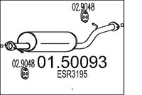 Mittelschalldämpfer