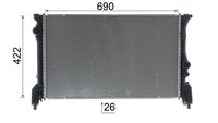 Thumbnail - Radiateur - CR931000P - MAHLE