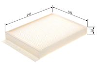 Filter, Innenraumluft