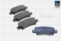 комплект спирачно феродо, дискови спирачки