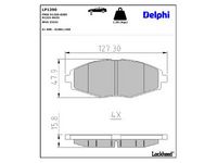 комплект спирачно феродо, дискови спирачки