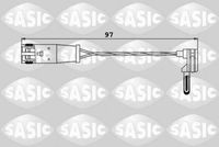 предупредителен контактен сензор, износване на накладките