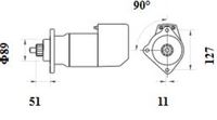 Thumbnail - Startmotor / starter - MS530 - MAHLE