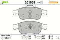 Bremsbelagsatz, Scheibenbremse