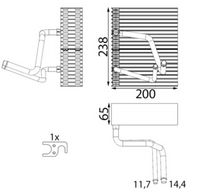 Verdampfer, Klimaanlage