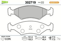 Bremsbelagsatz, Scheibenbremse