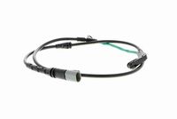 предупредителен контактен сензор, износване на накладките