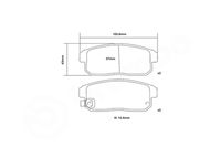 BREMBO High performance remblokkenset 3
