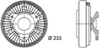 Thumbnail - Koppeling, radiateurventilator - CFC21000P - MAHLE