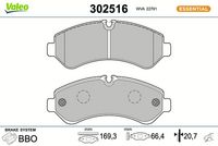 Bremsbelagsatz, Scheibenbremse