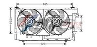 Ventilator, radiator AVA Clever Choice, Cod: CN7522