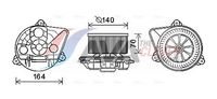 Ventilator, habitaclu AVA Clever Choice, Cod: OL8623