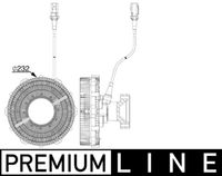 Thumbnail - Koppeling, radiateurventilator - CFC251000P - MAHLE