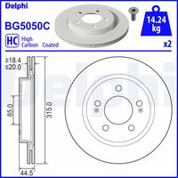 Disc frana DELPHI, Cod: BG5050C