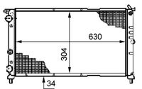 Thumbnail - Radiateur - CR489000S - MAHLE