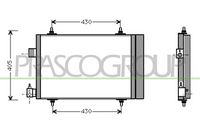 Condensator, climatizare PRASCO, Cod: CI422C001