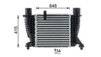 Thumbnail - Intercooler, inlaatluchtkoeler - CI12000P - MAHLE