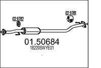 Mittelschalldämpfer