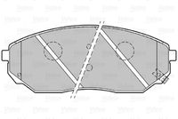 Bremsbelagsatz, Scheibenbremse