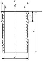 Thumbnail - Cilindervoering - 001LW00138001 - MAHLE