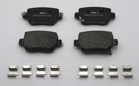 комплект спирачно феродо, дискови спирачки