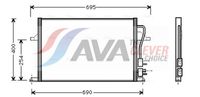 Condensator / Radiator aer conditionat AVA Clever Choice, Cod: FD5259