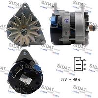 Generator / Alternator SIDAT, Cod: A12LU0058