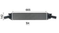 Thumbnail - Intercooler, inlaatluchtkoeler - CI170000P - MAHLE