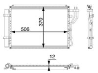 Thumbnail - Condensor, airconditioning - AC48000P - MAHLE