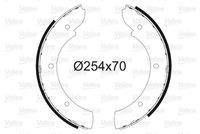 Bremsbackensatz, Feststellbremse