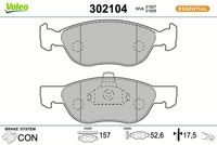 Bremsbelagsatz, Scheibenbremse