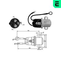 Solenoid, electromotor ERA, Cod: ZM3408