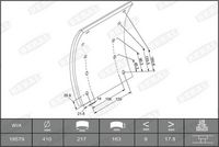 BERAL Remvoeringsset, trommelrem 1