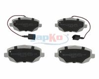 комплект спирачно феродо, дискови спирачки