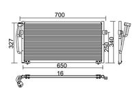 Kondensator, Klimaanlage